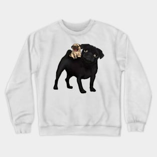 Puggyback Pals Crewneck Sweatshirt